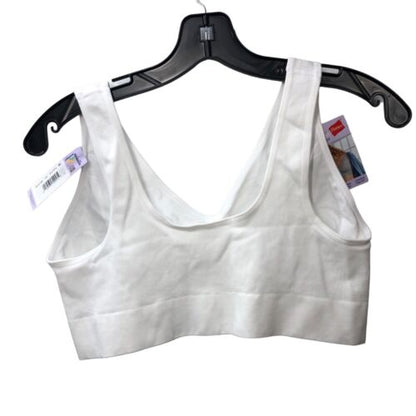 Hanes Women's Cozy T-shirt Bra Wireless Seamless G196 White Wirefree Size 3XL