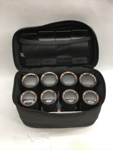 T3 Volumizing Hot Rollers Luxe Set 8 Rollers With Case Dual Temperature 73709