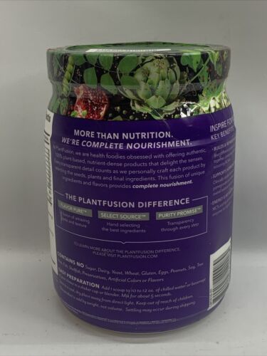 PlantFusion Inspire Plant Protein Powder Vanilla Bean for Women Protein Powder