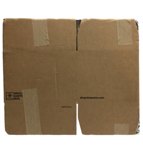 Nice Packs-Thermal Box for Grocery Shipping-Insulated Box 12 x 10 x 8 inch 5pk