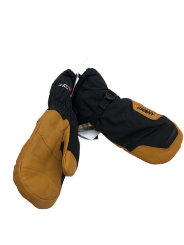 Swany Extreme 2n1 Mitt Color Black/Tan BX-13M Large Mens Winter Sports Mittens