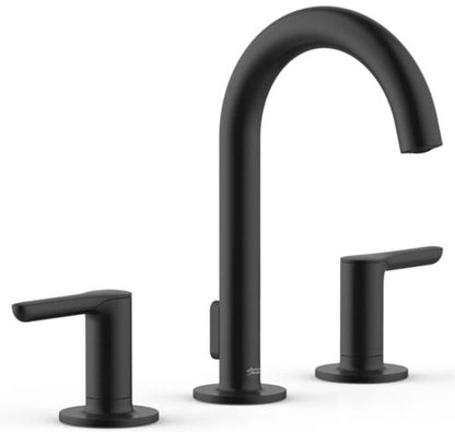 American Standard 7105.801 Studio S 1.2GPM Widespread Bathroom Sink Faucet Black