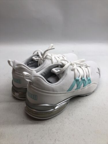 PUMA Women's Riaze Prowl Training Shoes Size 7.5 Running Sneaker Lace-up White