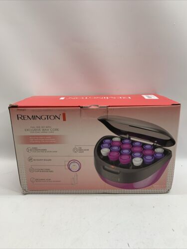 Hot Rollers Hair Curlers With Clips-Remington H-5600-20 Curlers Full Size Set