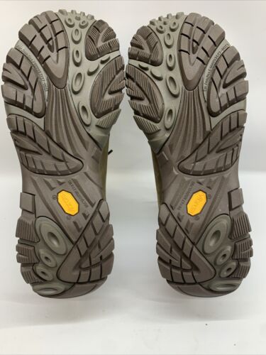 Merrell J91831 Men Moab Adventure Lace-up Work Shoes Boulder Size 12 Lightweight