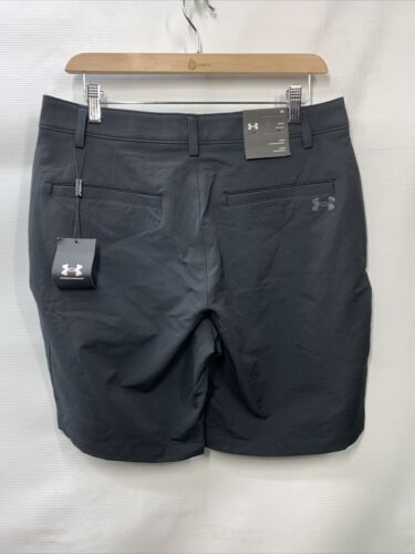 Under Armour Mens Matchplay Tapered Shorts UA Golf Tech Chino Flat Front Size 34