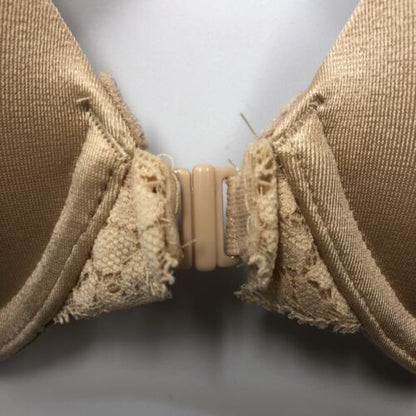 Maidenform One Fab Fit Full Coverage Racerback Underwired Bra 32C Beige 07112