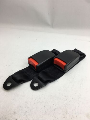 2 PCS Universal Retractable Golf Cart Seat Lap Belts for EZGO/Yamaha/Club Car