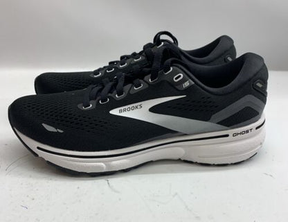 Brooks Ghost 15 Womens Running Shoes Cushioned Comfort Black 7 Lace-up Sneaker