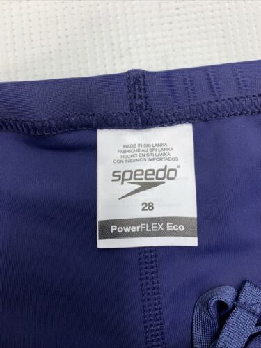 Speedo Youth PowerFLEX Eco Solid Jammer Swimming Short 825763434 Size 28Y Navy