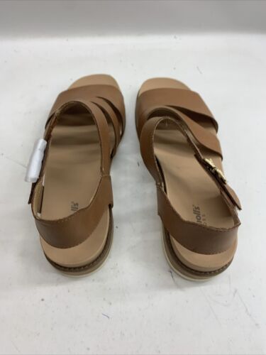 Dr. Scholl's Shoes Womens Island Glow Comfort Slingback Sandals Honey Size 9