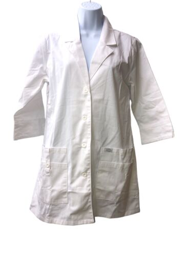 Dickies EDS Professional Whites Women's Large Lab Coat Long Sleeve with Pocket