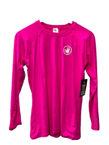 Body Glove Women's Standard Smoothies Sleek Solid Long Sleeve Rashguard Size L