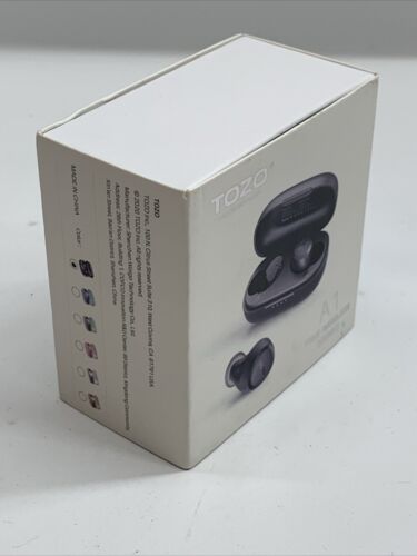 TOZO A1 Mini Wireless Earbuds Bluetooth 5.3 Light-Weight Headset w/case Black