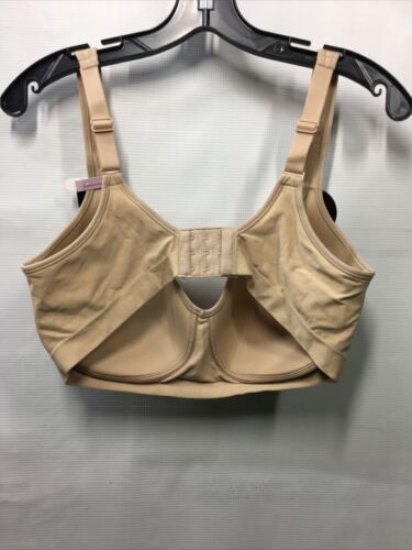 Bali Women's Cool Comfort Revolution Wirefree Bra Nude Size 40D Beige Opaque