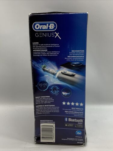 Oral-B Genius X Limited Rechargeable Electric Toothbrush D706.513.6X - Purple