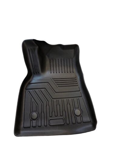 Tesla Model Y Floor Mats 2024 2023-2020 TPE All Weather Mats Front Rear Black