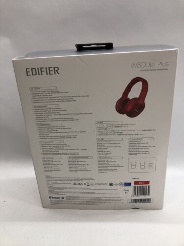 Edifier W800BT Plus Bluetooth - RED