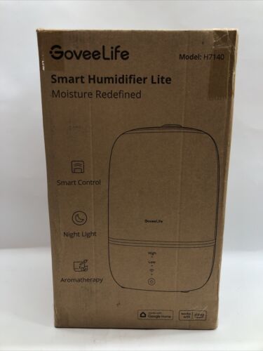 GoveeLife H7140 Smart Humidifiers Bedroom 3L Top Fill Cool Mist Humidifiers.124