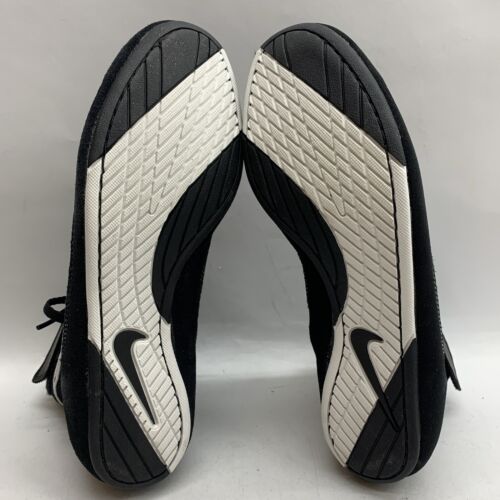 Nike Speed Sweep VII Wrestling Shoes Black White Ankle Strap 366683-001 Mens 10