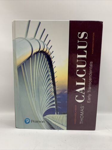 Thomas' Calculus Early Transcendentals Christopher Heil Joel Hass 14th Edition