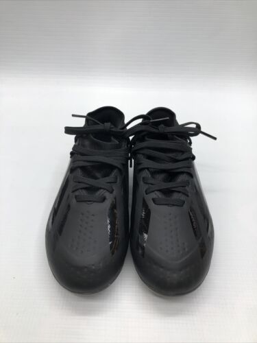 Adidas Crazy Fast Kids 12.5 Black Ground Cleats Shoes Soccer Athletic Sneaker