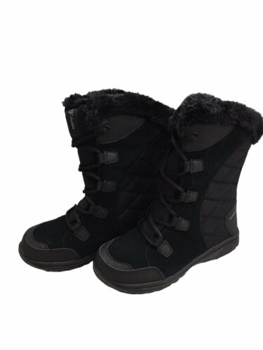 Columbia Women's Snow Ankle Boots 1554172011 Ice Maiden™ II Black Size 6W Black