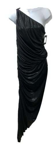 Norma Kamali Women's Diana Gown Dress Black Large/40 Sleeveless ST5213LM287001