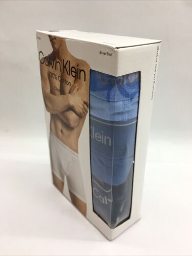 Calvin Klein 261097 Men's Boxer Brief Underwear Classic Style Size M - 3 Pack