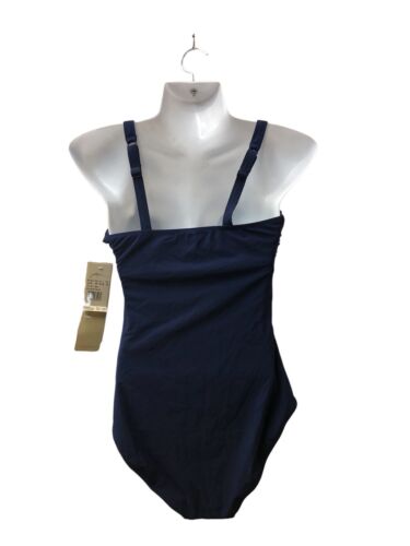 Profile by Gottex Tutti Frutti Navy Sweetheart One Piece Swimsuit US 8E UK 10E