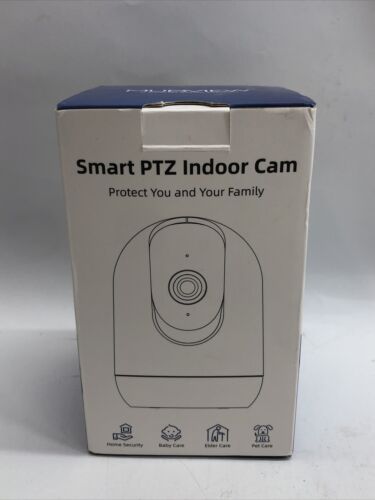 Indoor Security Camera 2K Pet Camera with Phone App, Wifi Cameras for Home White