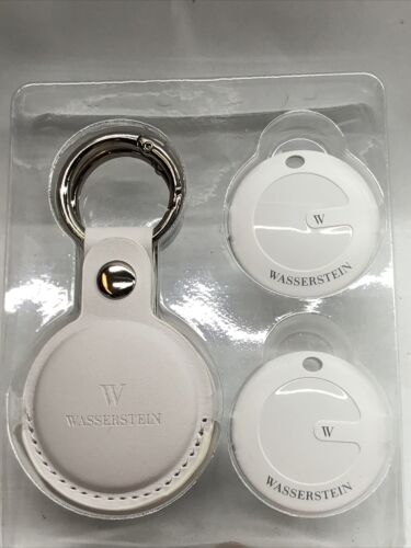 Wasserstein WTag Bluetooth Tracker - MFi Certified Luggage Trackers, Key Tracker