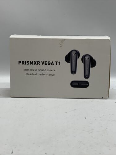 PRISMXR Vega T1 VR Wireless Gaming Earbuds PS5 Switch Compatible , Black - P1201