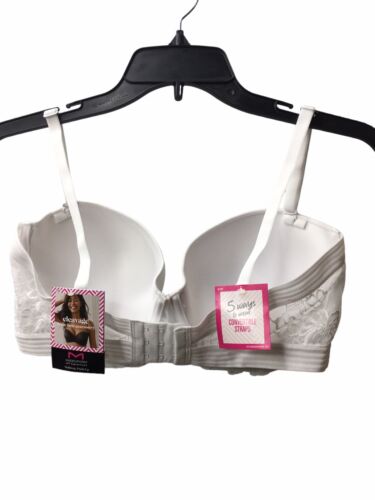 ⚡️Maidenform Self Expressions Women's Size 38DD Multiway Push Up Bra - White