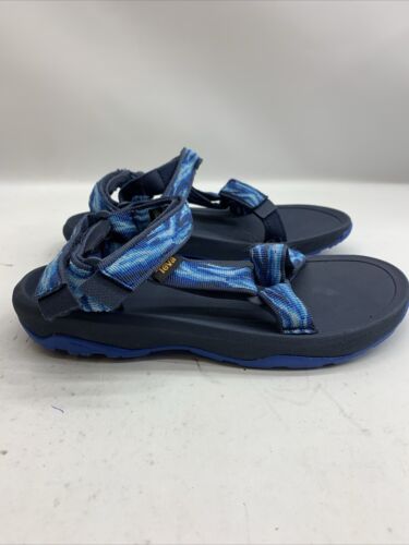 Teva Kids Hurricane XLT2 Outdoor Hiking Sandals Waves Mood Indigo Blue Size 3