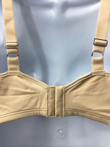 Bali 34DDD Women's Passion Comfort Seamless Minimizer Underwire Bra 3385 Beige