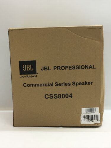 JBL Professional CSS8004 Commercial Series 5-Watt Ceiling Speaker 4-Inch White