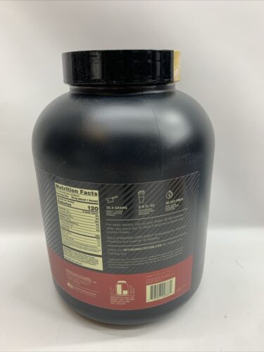 Gold Standard 100% Whey Double Rich Chocolate 5 lbs (2.27 kg) for Muscle Support