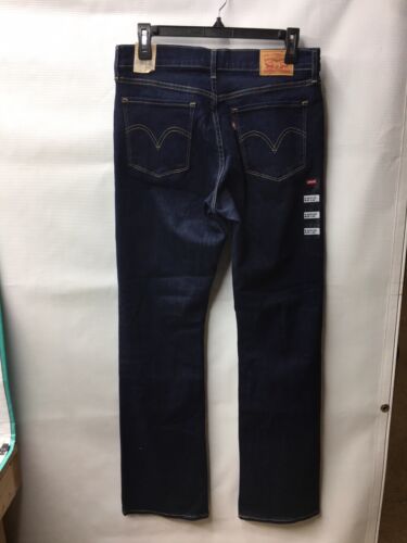 LEVIS Women's Classic Bootcut Pants Mid Rise Size 8 Medium W29 X L32 (3110)2/2