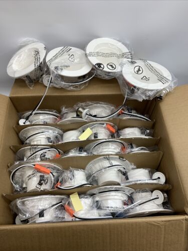 Sunco 4” Selectable Retrofit LED Baffle Downlight 11 Waats 660 Lumens - 24 Pack