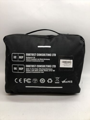 Heated Blanket Battery Operated 7.4Volt Shawl USB Electric Heating Blanket Black