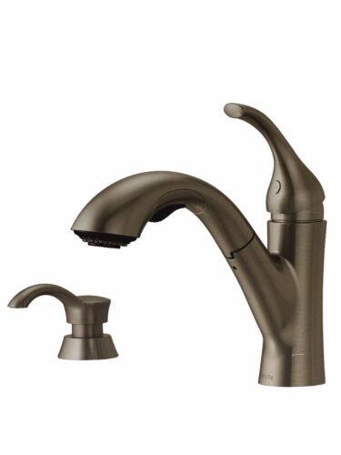 Delta Kessler 16932-SSSD-DST Pull-Out Kitchen Faucet Single Handle Deck Mounted