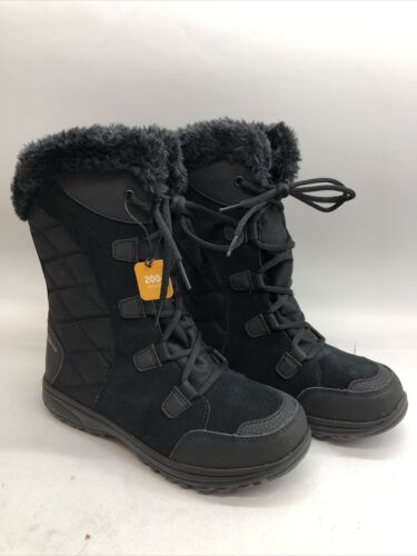 NWOB Columbia Ice Maiden II Winter Snow Boots Waterproof Black Women's Size 6