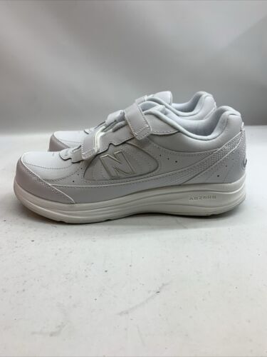 New Balance Womens 577 White Walking Shoes Lace-up Athletic Sneakers 9 Wide