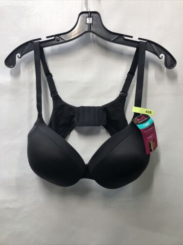 Maidenform 9436 Comfort Devotion Extra Coverage Underwire Bra Size 40B Black