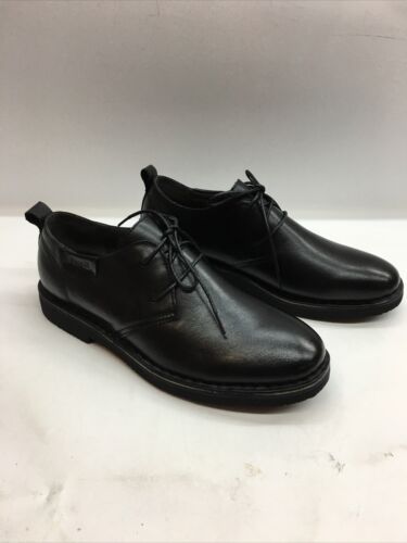 Propét Men's Finn Oxford Shoes MCX022L Rubber Sole Black Uppear Leather Size 11