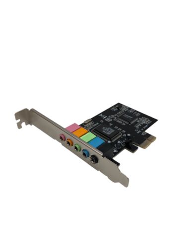 High-Performance ASMedia ASM1083 PCIe Soundcard Enhanced Audio with CMI8738 Chip