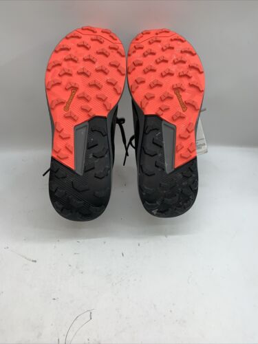 Mens Adidas Running Walking Shoes Terrex Trailrider Gtx Size 9 Black /Orange