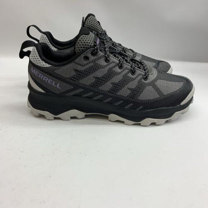 MERRELL Women's Speed Eco Charcoal Hiking Shoe Size 8.5 Lace-up Outdoor Sneaker