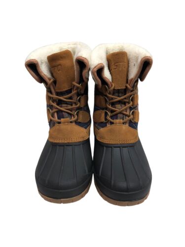 STQ Womens Duck Boots Cold Weather Insulated Snow Boots Waterproof Boots U.S 9